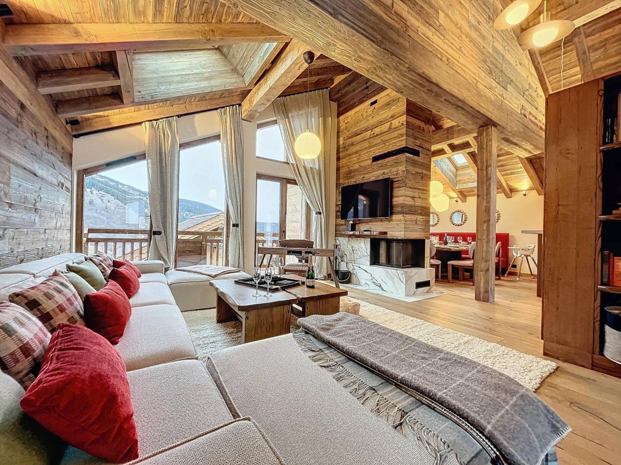 Chalet Meribel, 11 Pieces, 15 Personnes - Fr-1-688-79 Bagian luar foto