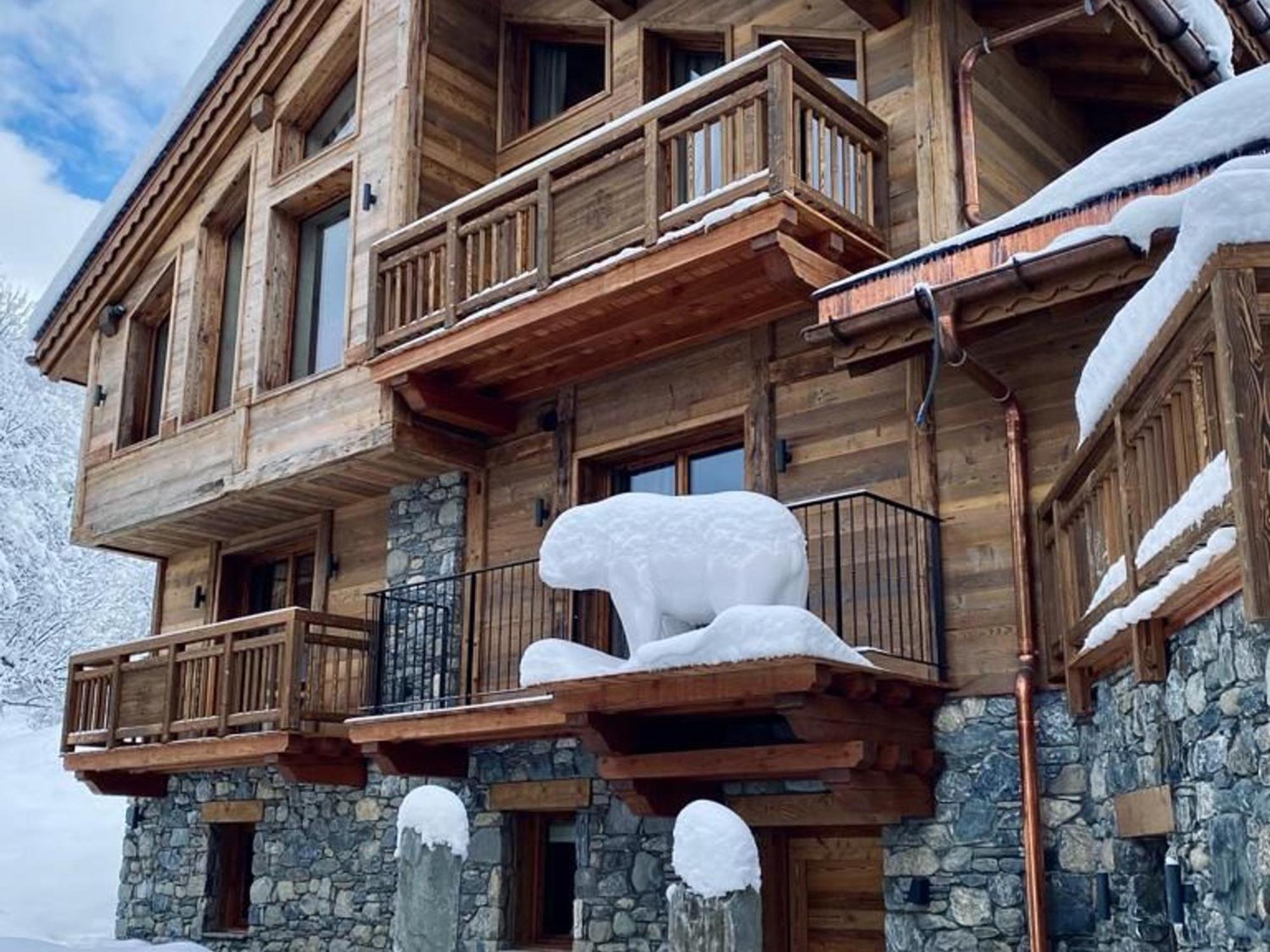 Chalet Meribel, 11 Pieces, 15 Personnes - Fr-1-688-79 Bagian luar foto